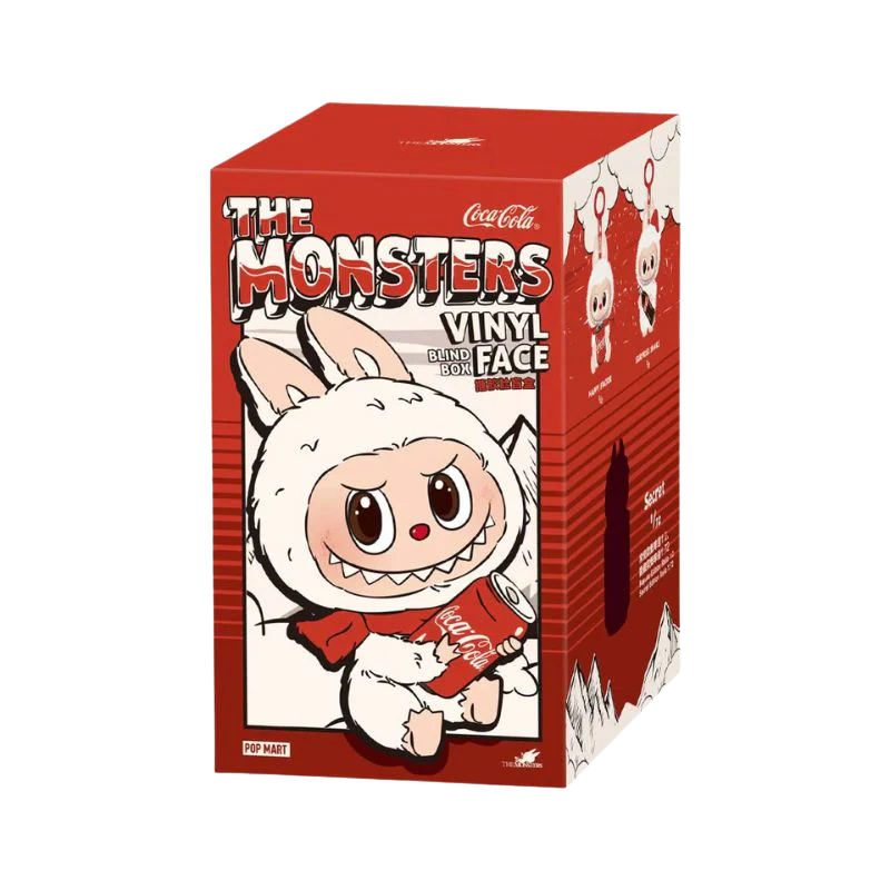 Pop Mart Labubu The Monsters Coca Cola Series Vinyl Face Single
