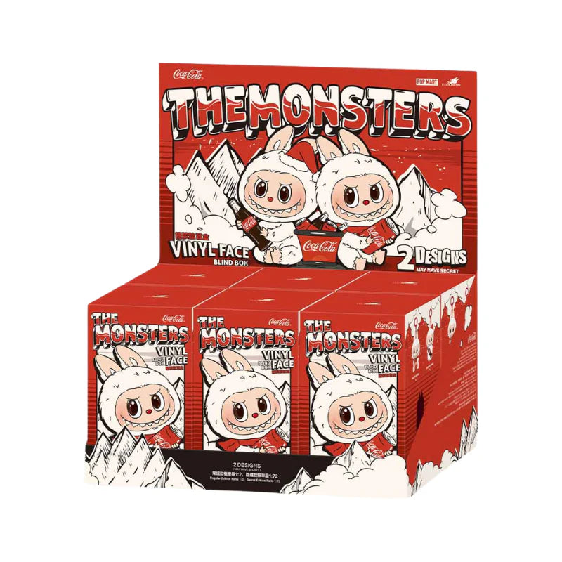 Pop Mart Labubu The Monsters Coca Cola Series Vinyl Face Single