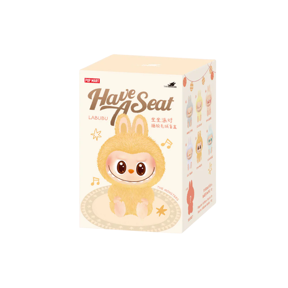 Pop Mart Labubu The Monsters Have a Seat Vinyl Plush