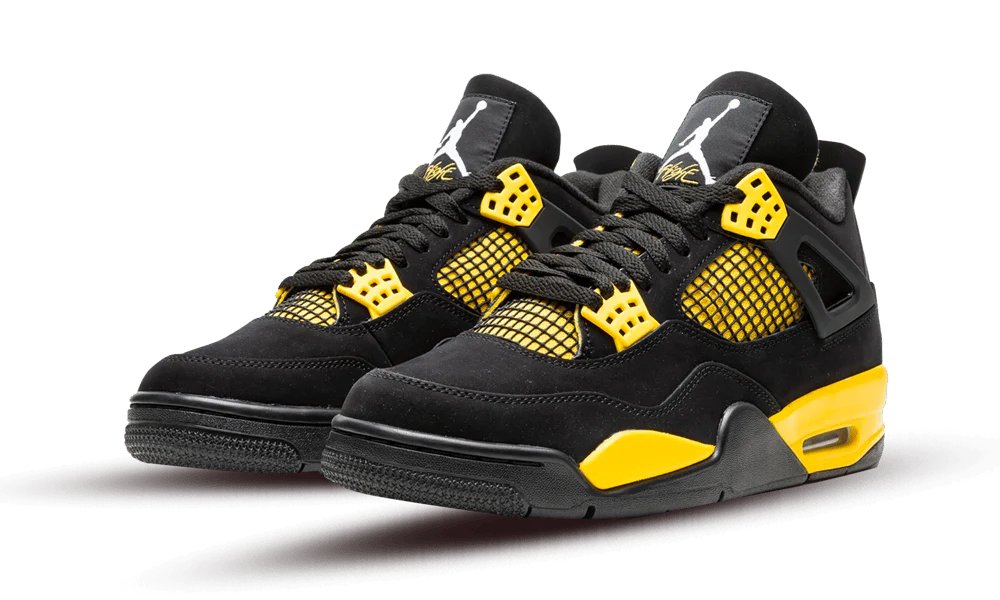 Jordan 4 Thunder Yellow