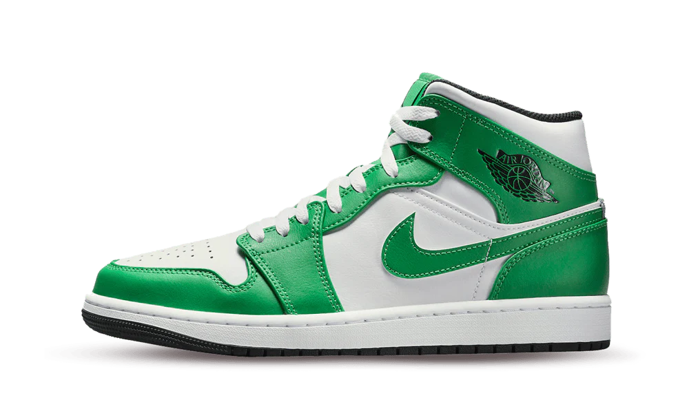 Jordan 1 Mid Lucky Green