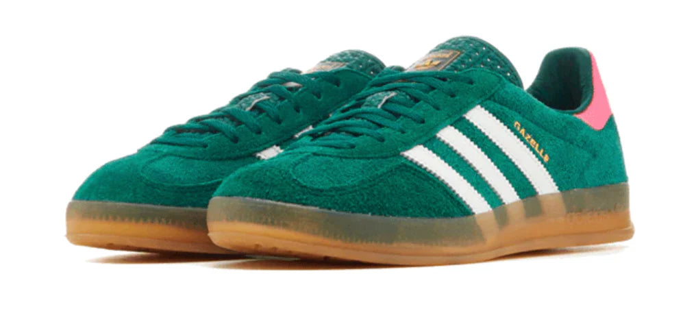 adidas Gazelle Indoor Collegiate Green Lucid Pink