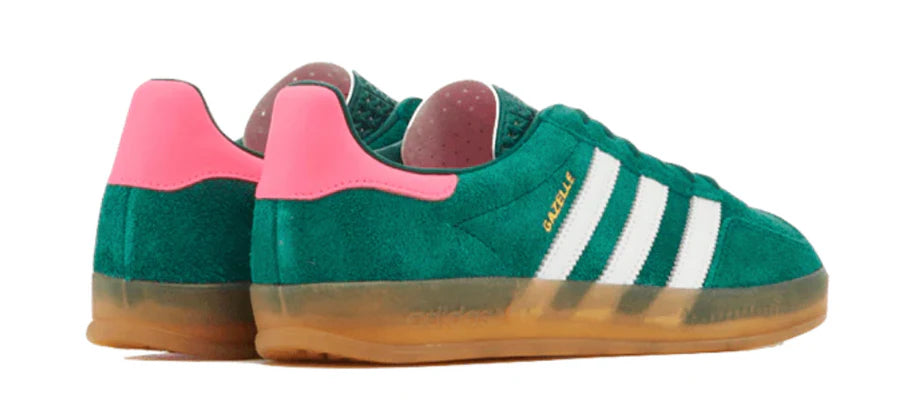 adidas Gazelle Indoor Collegiate Green Lucid Pink