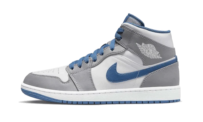 Jordan 1 Mid True Blue Cement