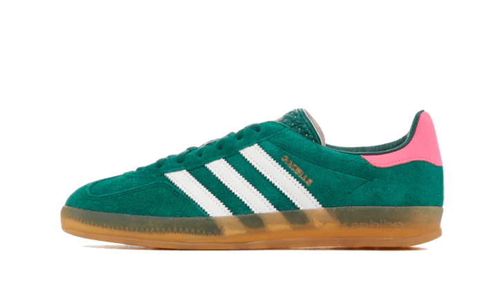 adidas Gazelle Indoor Collegiate Green Lucid Pink