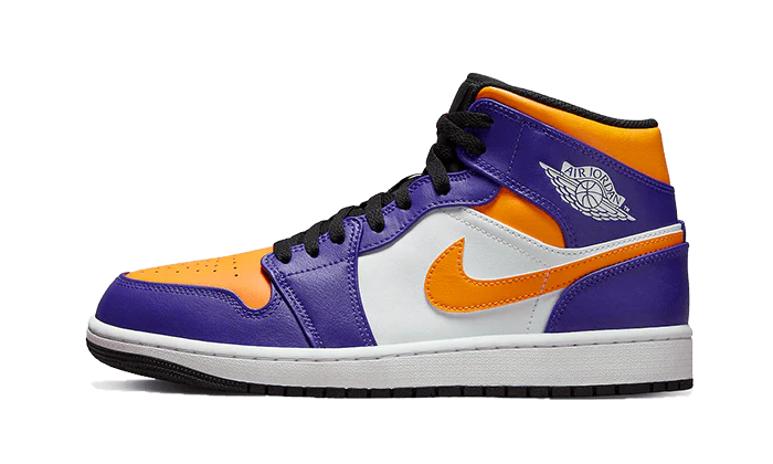 Jordan 1 Mid Lakers