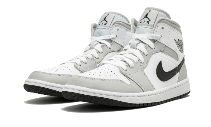 Jordan 1 Mid Light Smoke Grey